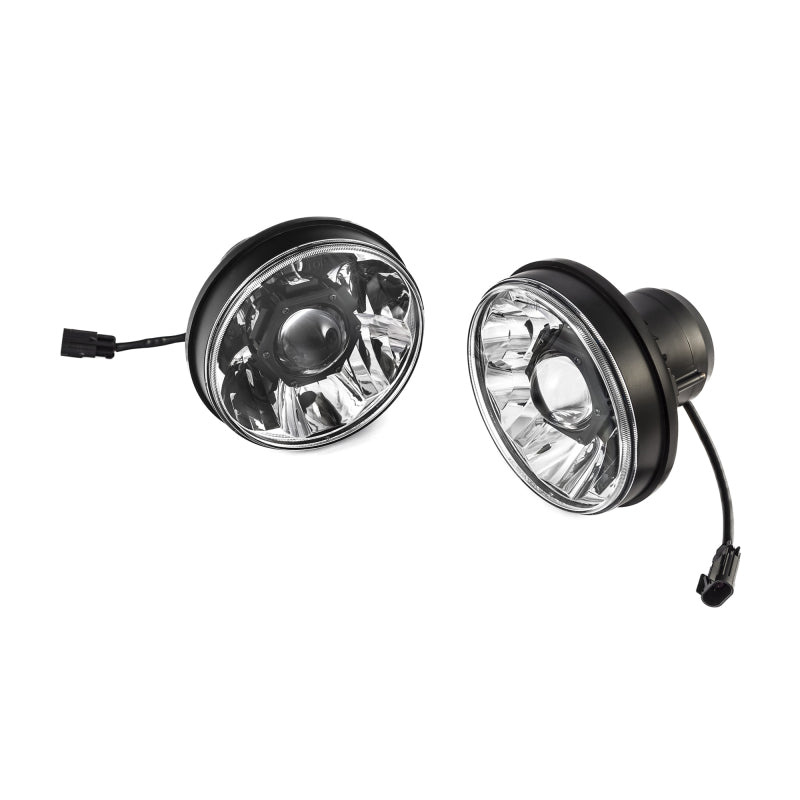KC HiLiTES 18-20 Jeep JL/JT 7in. Gravity LED Pro DOT Approved Replac. Headlight (Pair Pack Sys) KC HiLiTES 18-20 Jeep JL/JT 7in. Gravity LED Pro DOT Approved Replac. Headlight (Pair Pack Sys)