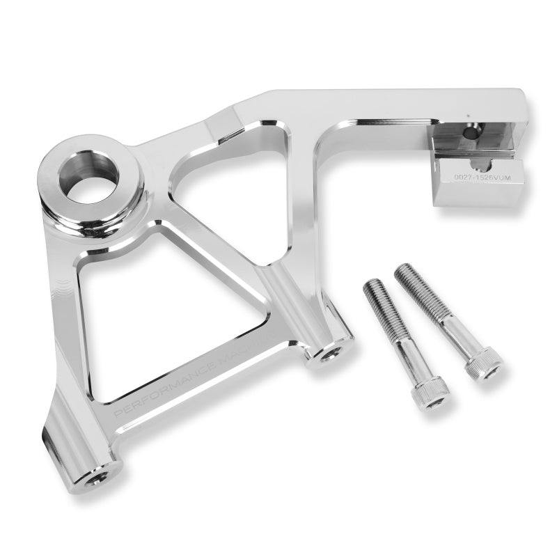 Performance Machine Touring Rear Rad Cal Bracket Assy - Chrome Performance Machine Touring Rear Rad Cal Bracket Assy - Chrome