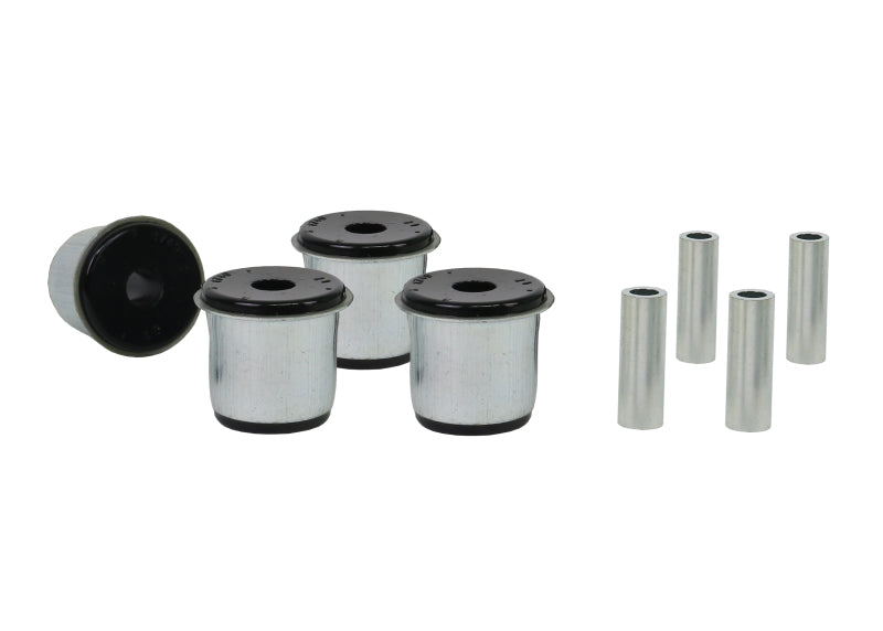 Whiteline Plus 84-01 Jeep Cherokee/93-98 Gr Cherokee/97-06 Wrangler TJ Fr Trailing Arm-Upper Bushing Whiteline Plus 84-01 Jeep Cherokee/93-98 Gr Cherokee/97-06 Wrangler TJ Fr Trailing Arm-Upper Bushing
