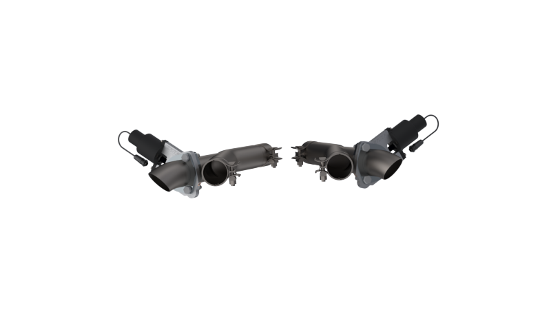 QTP 11-18 Dodge Durango 5.7L 2.5in 304SS Aggressor Cutout Dual Mid Pipes QTP 11-18 Dodge Durango 5.7L 2.5in 304SS Aggressor Cutout Dual Mid Pipes