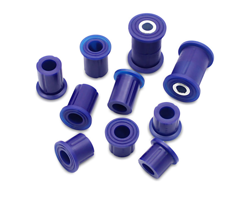 SuperPro 2005 Nissan Frontier LE Rear Leaf Spring and Shackle Bushing Kit SuperPro 2005 Nissan Frontier LE Rear Leaf Spring and Shackle Bushing Kit