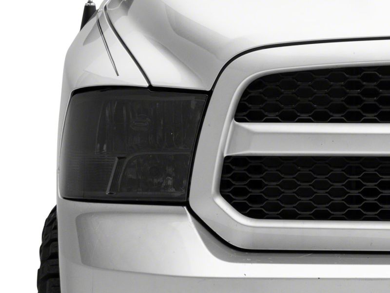 Raxiom 09-18 Dodge RAM 1500 Axial OEM Rep Headlights w/ Dual Bulb- Chrome Housing (Smoked Lens ) Raxiom 09-18 Dodge RAM 1500 Axial OEM Rep Headlights w/ Dual Bulb- Chrome Housing (Smoked Lens )