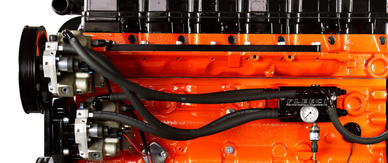 Fleece Performance Regulated Return Fuel Distribution Block 07.5-16 Cummins Fleece Performance Regulated Return Fuel Distribution Block 07.5-16 Cummins