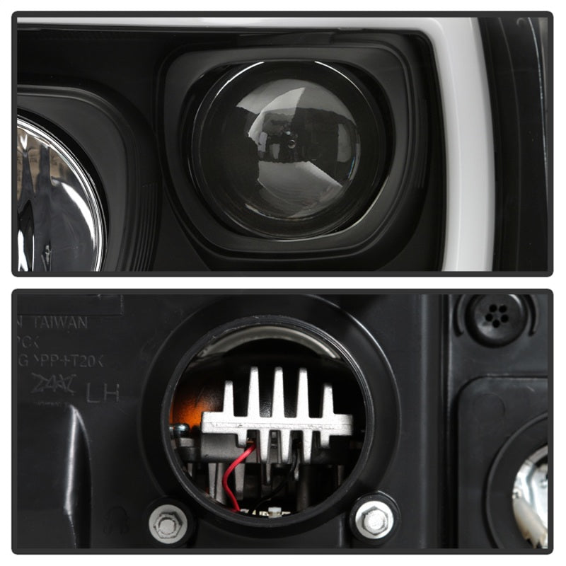 Spyder 05-07 Ford F250/350/450 Super Duty Projector LED Black PRO-YD-FS05V2PL-BK Spyder 05-07 Ford F250/350/450 Super Duty Projector LED Black PRO-YD-FS05V2PL-BK