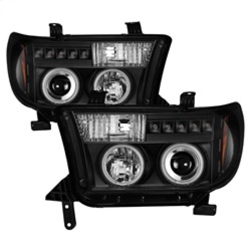 Spyder Toyota Tundra 07-13 Projector Headlights CCFL Halo LED Blk PRO-YD-TTU07-CCFL-BK Spyder Toyota Tundra 07-13 Projector Headlights CCFL Halo LED Blk PRO-YD-TTU07-CCFL-BK