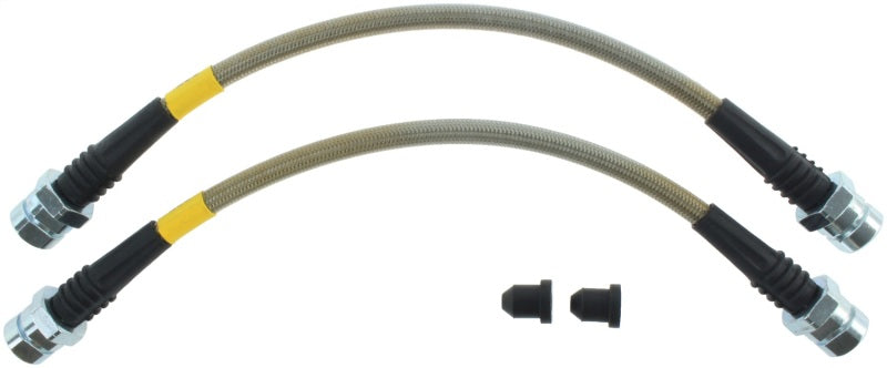 StopTech 06-12 Audi A3/08-13 TT Quattro / 05-12 VW Jetta Rear Stainless Steel Brake Line Kit StopTech 06-12 Audi A3/08-13 TT Quattro / 05-12 VW Jetta Rear Stainless Steel Brake Line Kit