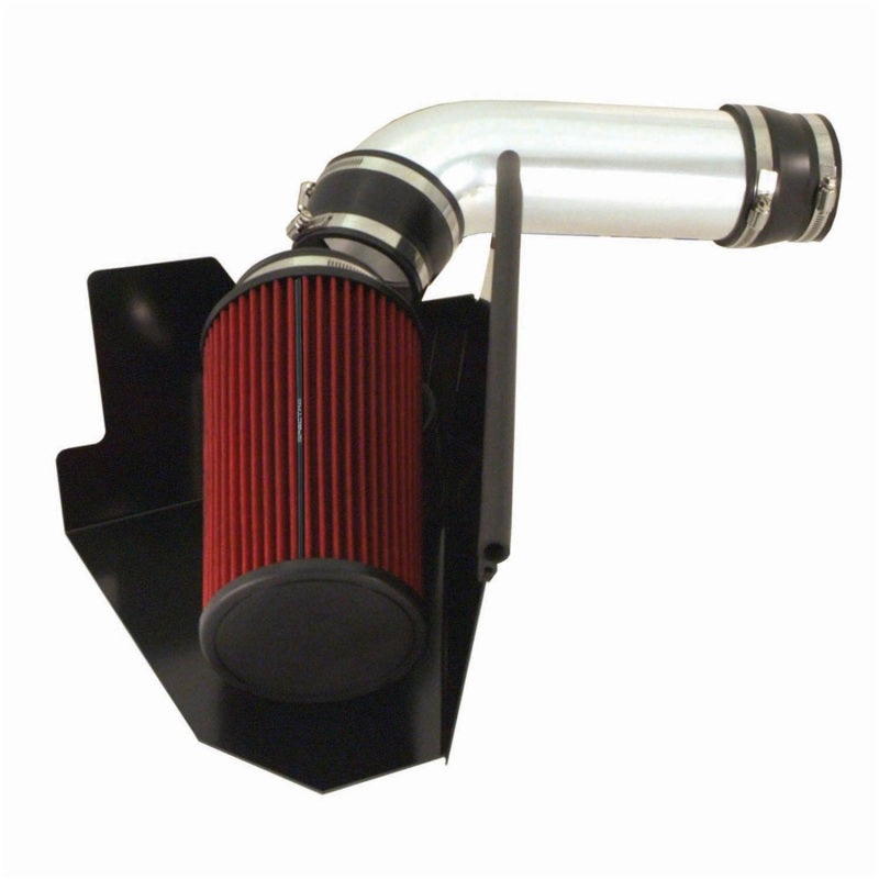 Spectre 96-00 GM Truck V8-5.0/5.7L F/I Air Intake Kit - Clear Anodized w/Red Filter Spectre 96-00 GM Truck V8-5.0/5.7L F/I Air Intake Kit - Clear Anodized w/Red Filter