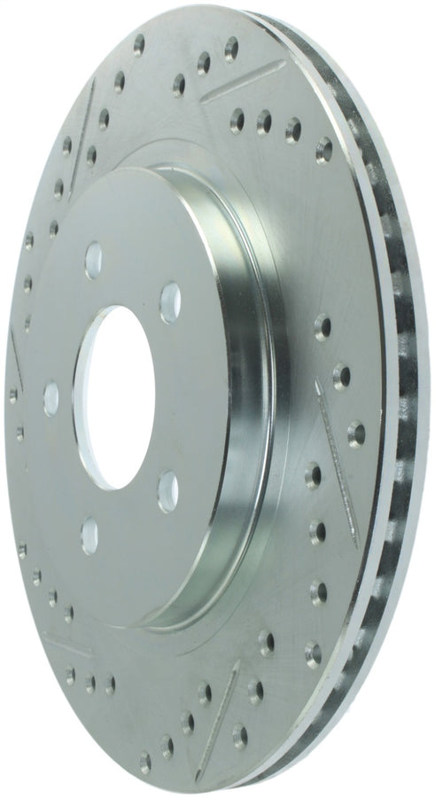 StopTech Select Sport 05-10 Ford Mustang GT Slotted and Drilled Rear Right Rotor StopTech Select Sport 05-10 Ford Mustang GT Slotted and Drilled Rear Right Rotor
