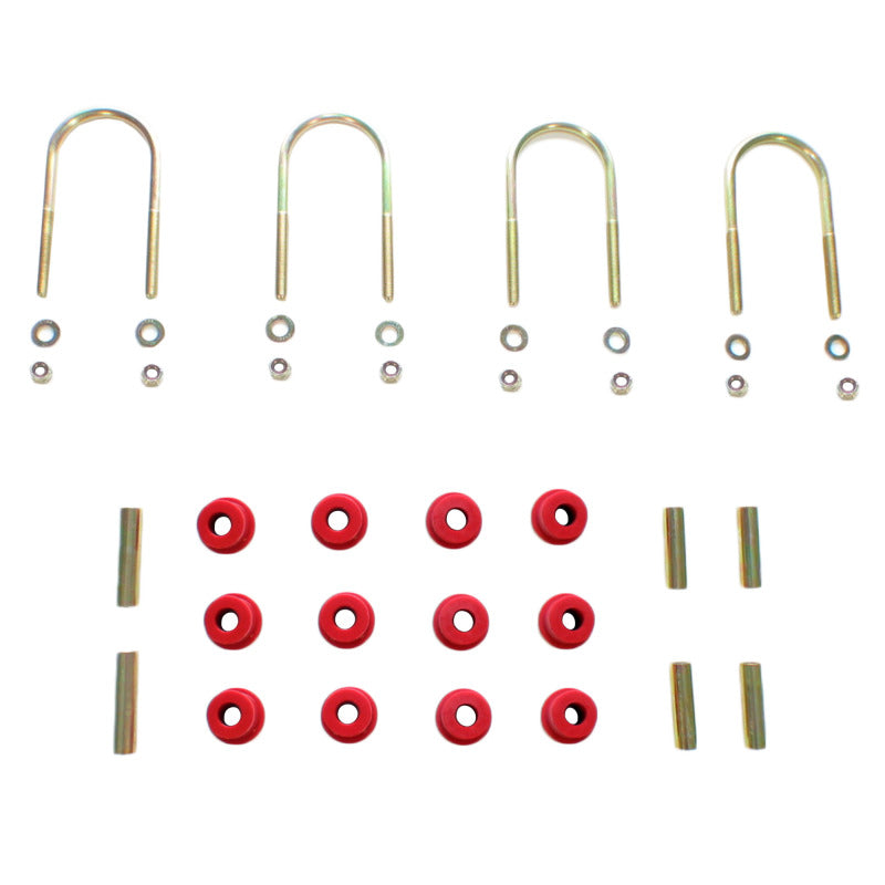 Rancho 84-01 Jeep Cherokee Rear U-Bolt Kit Rancho 84-01 Jeep Cherokee Rear U-Bolt Kit