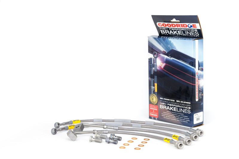 Goodridge 11-15 Jeep Grand Cherokee (Incl SRT 8) / 11-15 Dodge Durango SS Brake Line Kit Goodridge 11-15 Jeep Grand Cherokee (Incl SRT 8) / 11-15 Dodge Durango SS Brake Line Kit