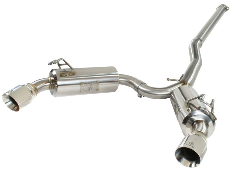 aFe Takeda Exhaust 304SS Dual Cat-Back w/ Polished Tips 08-13 Mitsubishi Lancer Evo X L4 2.0L Turbo aFe Takeda Exhaust 304SS Dual Cat-Back w/ Polished Tips 08-13 Mitsubishi Lancer Evo X L4 2.0L Turbo