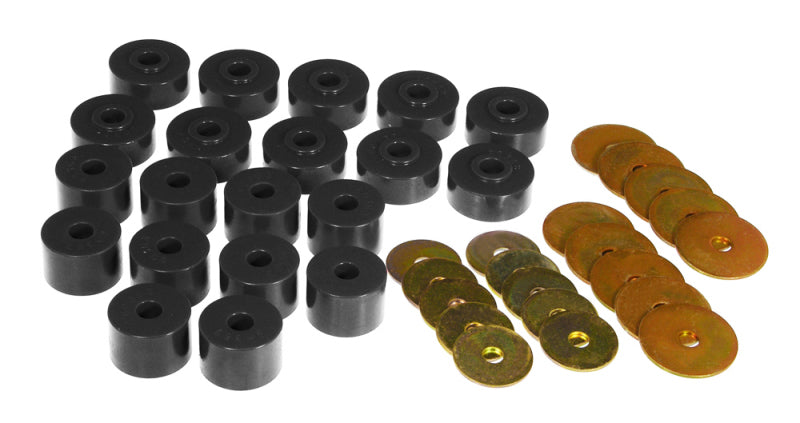 Prothane 85-89 Mitsubishi Montero Body Mount Kit - Black Prothane 85-89 Mitsubishi Montero Body Mount Kit - Black