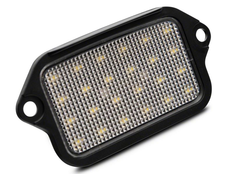 Raxiom 05-09 Ford Mustang Axial Series LED License Plate Lamps Raxiom 05-09 Ford Mustang Axial Series LED License Plate Lamps