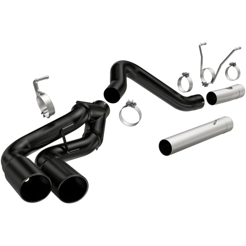 MagnaFlow 07-17 Dodge Ram 2500/3500 6.7L DPF-Back Black 4in Dual Single Passenger Side Rear Exit MagnaFlow 07-17 Dodge Ram 2500/3500 6.7L DPF-Back Black 4in Dual Single Passenger Side Rear Exit
