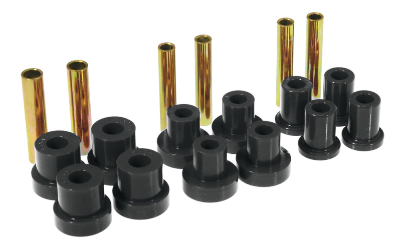 Prothane GM Front Spring & Shackle Bushings - Black Prothane GM Front Spring & Shackle Bushings - Black