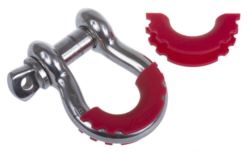 Daystar D-Ring Shackle Isolator Red Pair Daystar D-Ring Shackle Isolator Red Pair