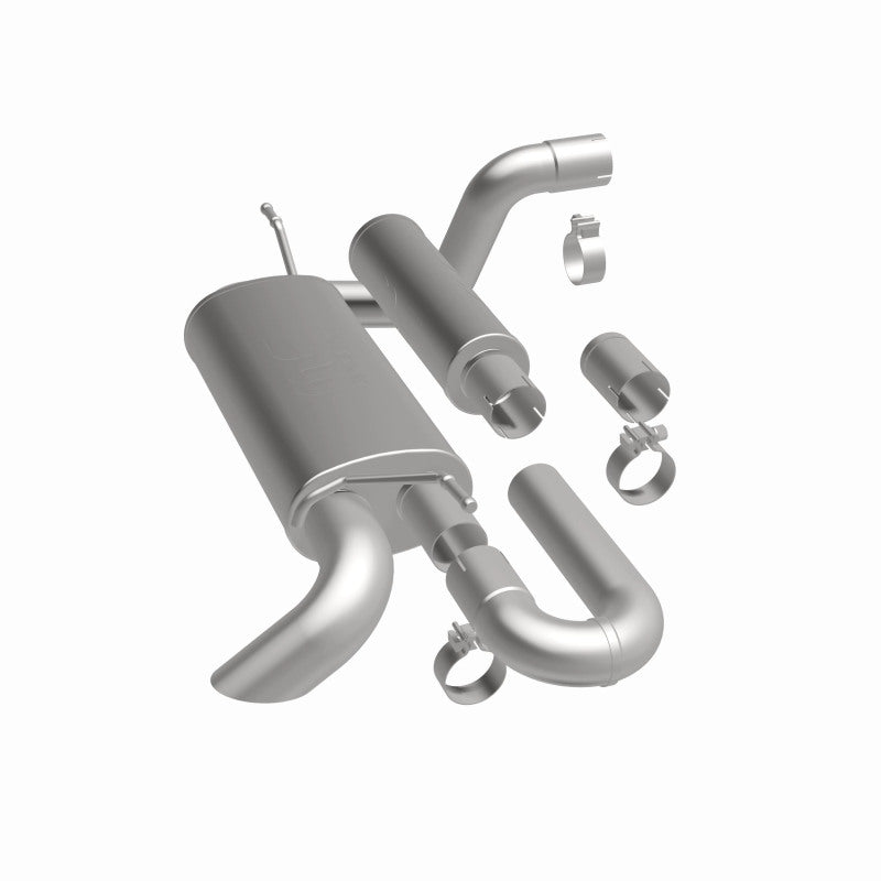 MagnaFlow 18-23 Jeep Wrangler JL 2.0L/3.6L Overland Series Axle-Back Exhaust MagnaFlow 18-23 Jeep Wrangler JL 2.0L/3.6L Overland Series Axle-Back Exhaust