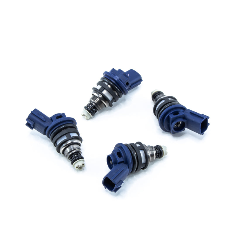 DeatschWerks Nissan G20 / SR20 / 240sx 950cc Side Feed Injectors DeatschWerks Nissan G20 / SR20 / 240sx 950cc Side Feed Injectors