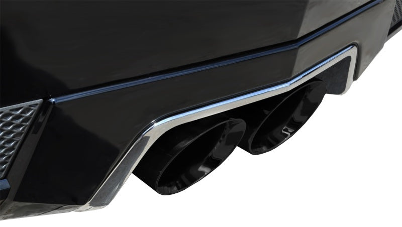 Corsa 2011-2015 Cadillac CTS Coupe V 6.2L V8 Black Sport Axle-Back Exhaust Corsa 2011-2015 Cadillac CTS Coupe V 6.2L V8 Black Sport Axle-Back Exhaust