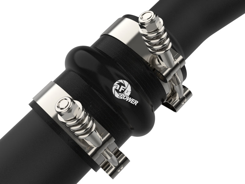 aFe Bladerunner Intercooler Hot Charge Pipe Black 2-2.5in 2021+ Ford F-150 V6-2.7L (tt) aFe Bladerunner Intercooler Hot Charge Pipe Black 2-2.5in 2021+ Ford F-150 V6-2.7L (tt)