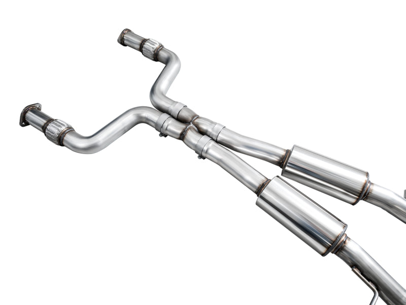 AWE 2023 Nissan Z RZ34 RWD Track Edition Catback Exhaust System w/ Diamond Black Tips AWE 2023 Nissan Z RZ34 RWD Track Edition Catback Exhaust System w/ Diamond Black Tips