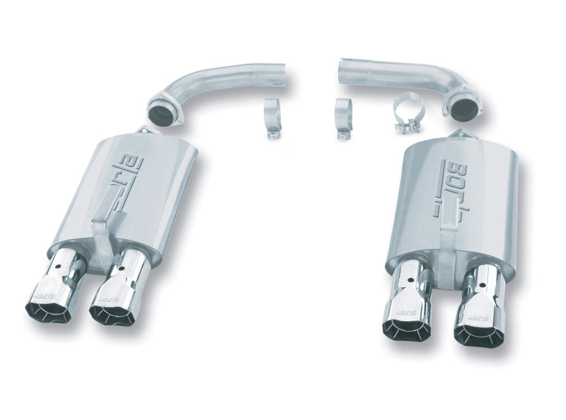 Borla 84-91 Chevrolet Corvette C4 5.7L V8 D SQ AC IC Rear Section 2.5 inch Converter Borla 84-91 Chevrolet Corvette C4 5.7L V8 D SQ AC IC Rear Section 2.5 inch Converter