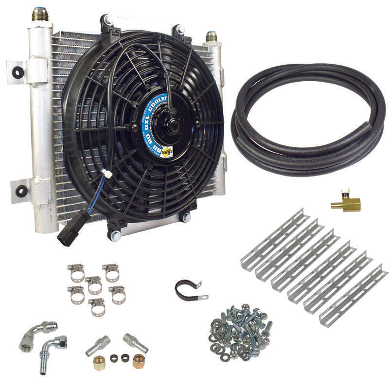 BD Diesel Xtruded Trans Oil Cooler - 1/2 inch Cooler Lines BD Diesel Xtruded Trans Oil Cooler - 1/2 inch Cooler Lines