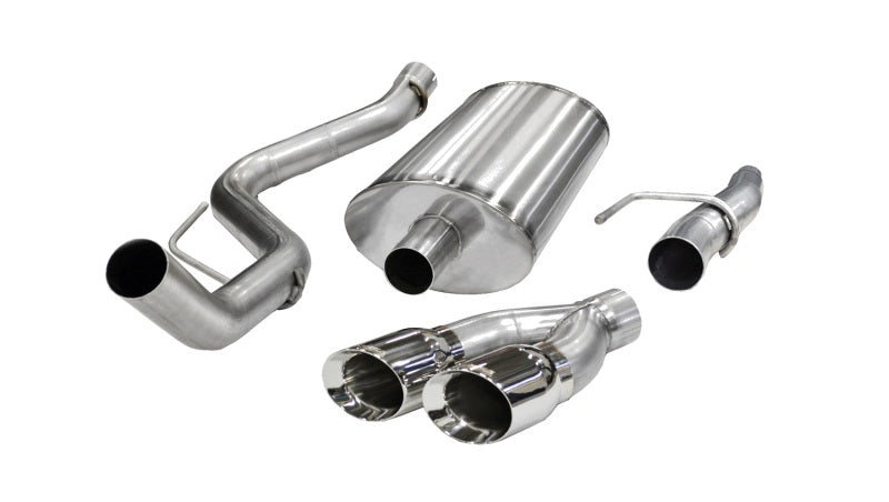 Corsa 2011-2014 Ford F-150 5.0L V8 Polished Sport Cat-Back Exhaust Corsa 2011-2014 Ford F-150 5.0L V8 Polished Sport Cat-Back Exhaust