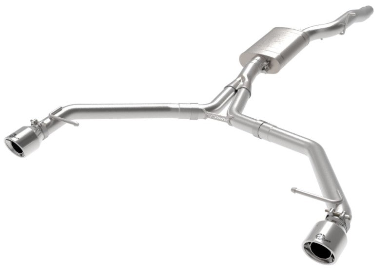 afe MACH Force-Xp 13-16 Audi Allroad L4 SS Axle-Back Exhaust w/ Polished Tips afe MACH Force-Xp 13-16 Audi Allroad L4 SS Axle-Back Exhaust w/ Polished Tips