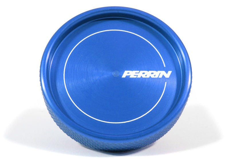 PERRIN 02-25 Subaru Impreza/WRX/STI & 13-25 Crosstrek/BRZ/FR-S/GR86/GR86 Oil Fill Cap - Blue PERRIN 02-25 Subaru Impreza/WRX/STI & 13-25 Crosstrek/BRZ/FR-S/GR86/GR86 Oil Fill Cap - Blue