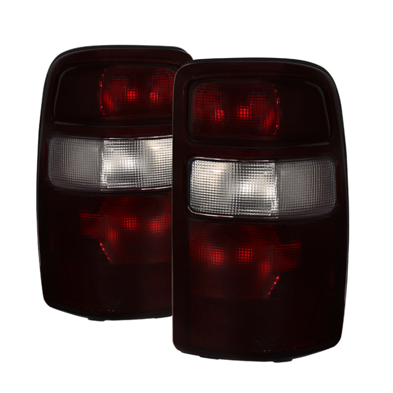 xTune Chevy Suburban Tahoe 00-06 OEM Style Tail Lights Red Smoked ALT-JH-CSUB04-OE-RSM xTune Chevy Suburban Tahoe 00-06 OEM Style Tail Lights Red Smoked ALT-JH-CSUB04-OE-RSM
