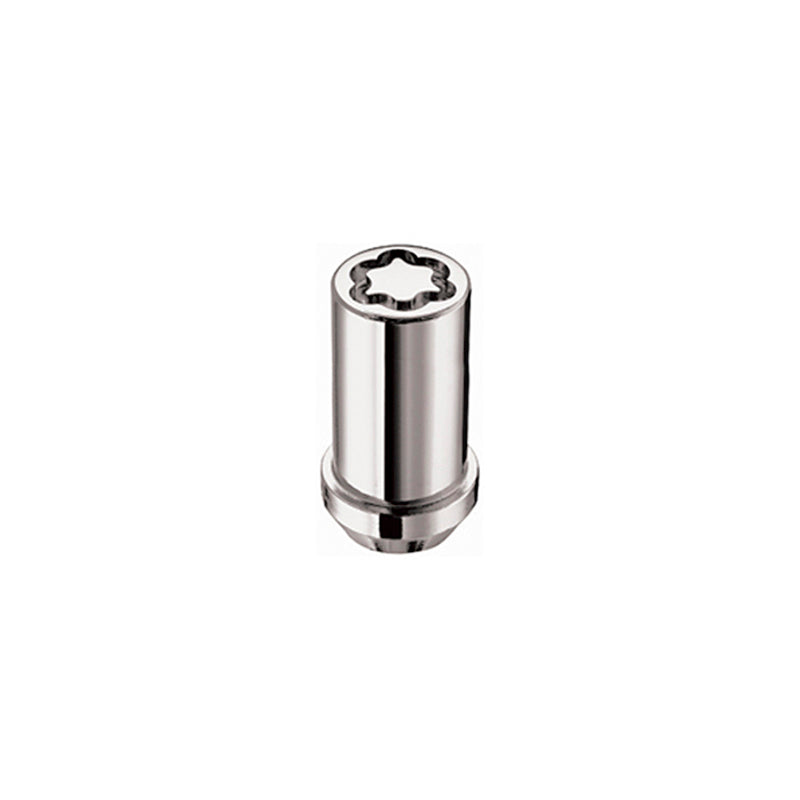 McGard Wheel Lock Nut Set - 4pk. (Tuner / Cone Seat) M14X1.5 / 22mm Hex / 1.648in. Length - Chrome McGard Wheel Lock Nut Set - 4pk. (Tuner / Cone Seat) M14X1.5 / 22mm Hex / 1.648in. Length - Chrome