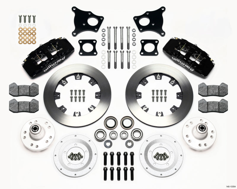 Wilwood Dynapro 6 Front Hub Kit 12.19in AMC 71-76 OE Disc w/o Bendix Brakes Wilwood Dynapro 6 Front Hub Kit 12.19in AMC 71-76 OE Disc w/o Bendix Brakes