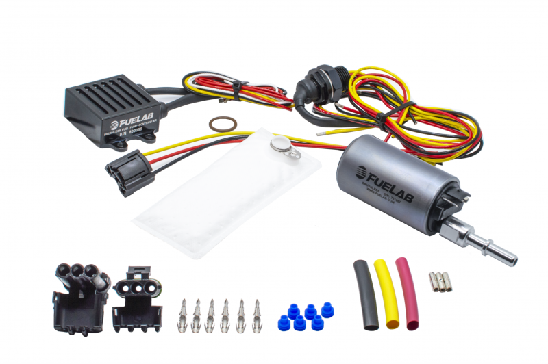 Fuelab 253 In-Tank Brushless Fuel Pump Kit w/5/16 SAE Outlet/72002/74101/Pre-Filter - 500 LPH Fuelab 253 In-Tank Brushless Fuel Pump Kit w/5/16 SAE Outlet/72002/74101/Pre-Filter - 500 LPH