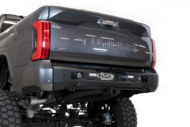 Addictive Desert Designs 22-23 Toyota Tundra Stealth Fighter Winch Rear Bumper Addictive Desert Designs 22-23 Toyota Tundra Stealth Fighter Winch Rear Bumper