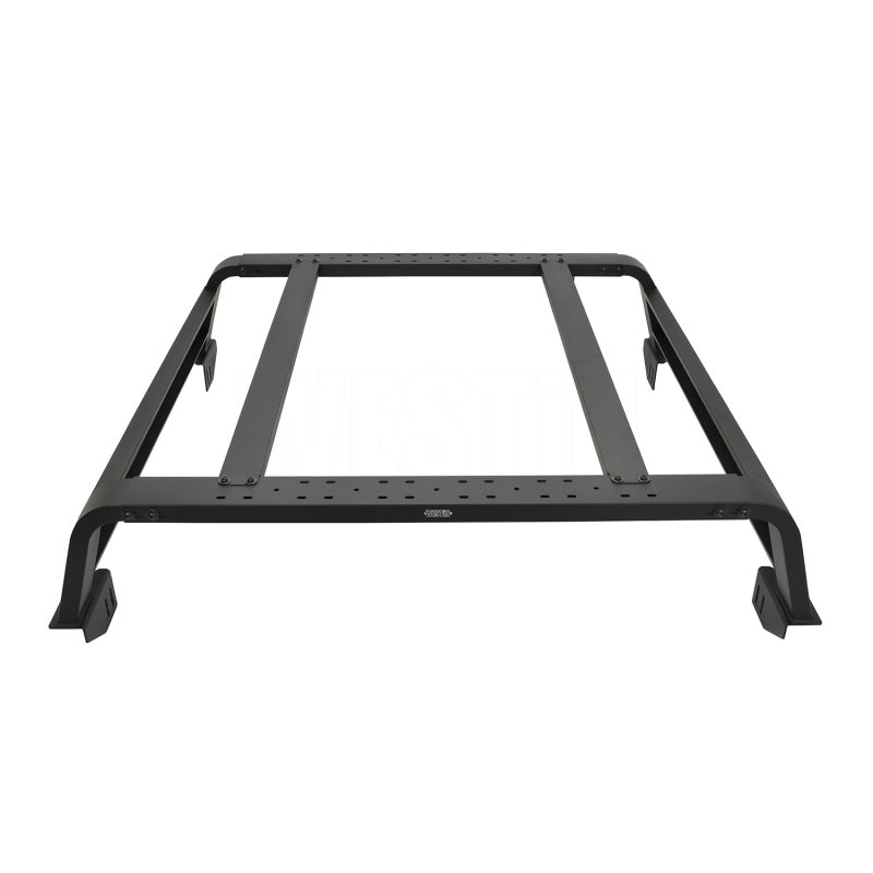 Westin 05-21 Toyota Tacoma 6ft Bed Overland Cargo Rack - Textured Black Westin 05-21 Toyota Tacoma 6ft Bed Overland Cargo Rack - Textured Black