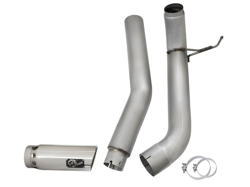 aFe Atlas Exhaust 5in DPF-Back Exhaust Aluminized Steel 2016 Nissan Titan XD V8-5.0L w/ Polished Tip aFe Atlas Exhaust 5in DPF-Back Exhaust Aluminized Steel 2016 Nissan Titan XD V8-5.0L w/ Polished Tip