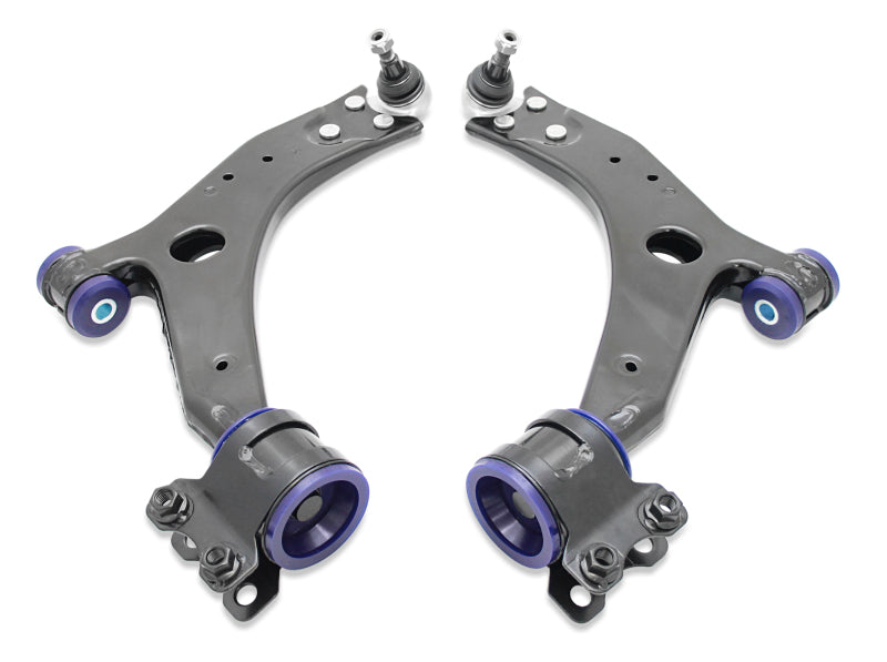 Superpro 05-11 Ford Focus  LS/LT/LV Volvo S40/V50 and C70/21mm Front Lower Control Arm Assembly Kit Superpro 05-11 Ford Focus  LS/LT/LV Volvo S40/V50 and C70/21mm Front Lower Control Arm Assembly Kit