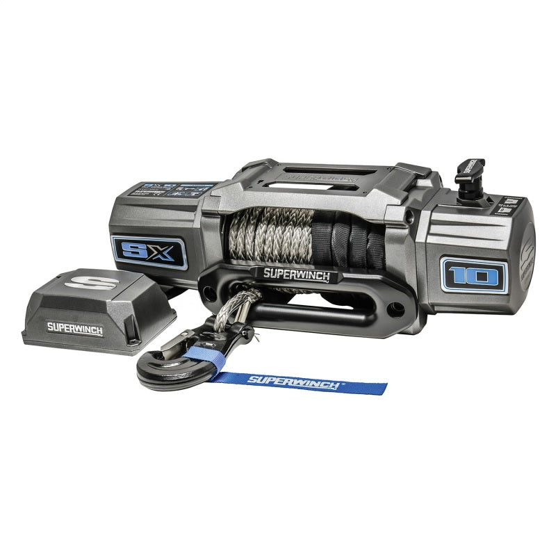 Superwinch 10000 LBS 12V DC 3/8in x 80ft Synthetic Rope SX 10000 Winch Superwinch 10000 LBS 12V DC 3/8in x 80ft Synthetic Rope SX 10000 Winch