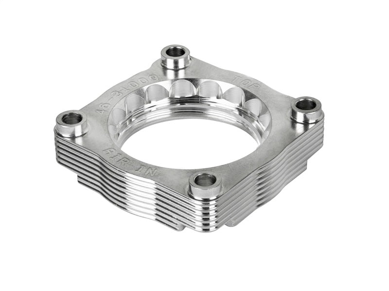 aFe Silver Bullet Throttle Body Spacer 12-15 BMW 328i (F30) L4-2.0L N20/N26 aFe Silver Bullet Throttle Body Spacer 12-15 BMW 328i (F30) L4-2.0L N20/N26