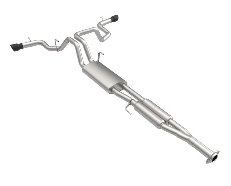 Kooks 15-20 Ford F150 2.7/3.5/5.0L 3in Dual Cat-Back Side Exit Exhaust w/BlackTips Kooks 15-20 Ford F150 2.7/3.5/5.0L 3in Dual Cat-Back Side Exit Exhaust w/BlackTips