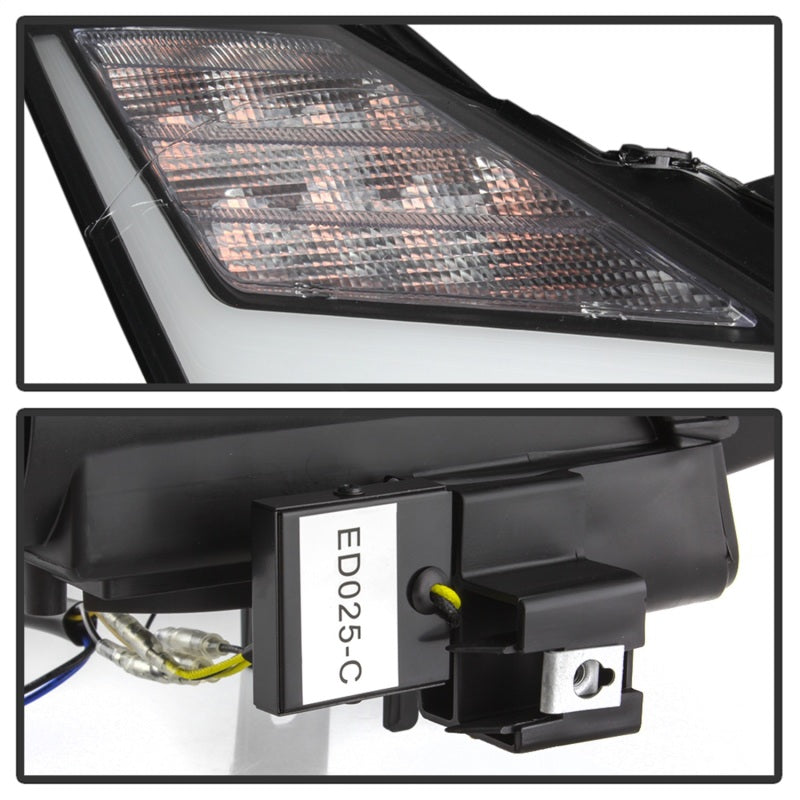 Spyder Nissan GTR R35 09-14 - Projector Headlights - DRL LED - Black Spyder Nissan GTR R35 09-14 - Projector Headlights - DRL LED - Black