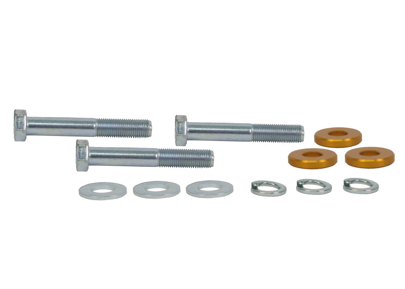 Whiteline 1/04+ Mazda 3 / 5/05+ Ford Focus Front Bump-Steer Kit Whiteline 1/04+ Mazda 3 / 5/05+ Ford Focus Front Bump-Steer Kit