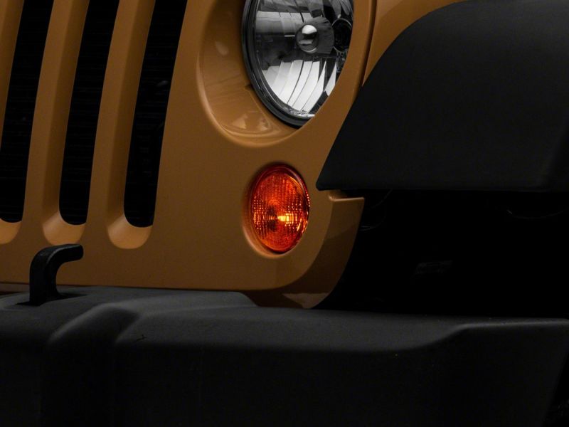 Raxiom 07-18 Jeep Wrangler JK Axial Series Replacement Turn Signal Lamps- Amber Raxiom 07-18 Jeep Wrangler JK Axial Series Replacement Turn Signal Lamps- Amber
