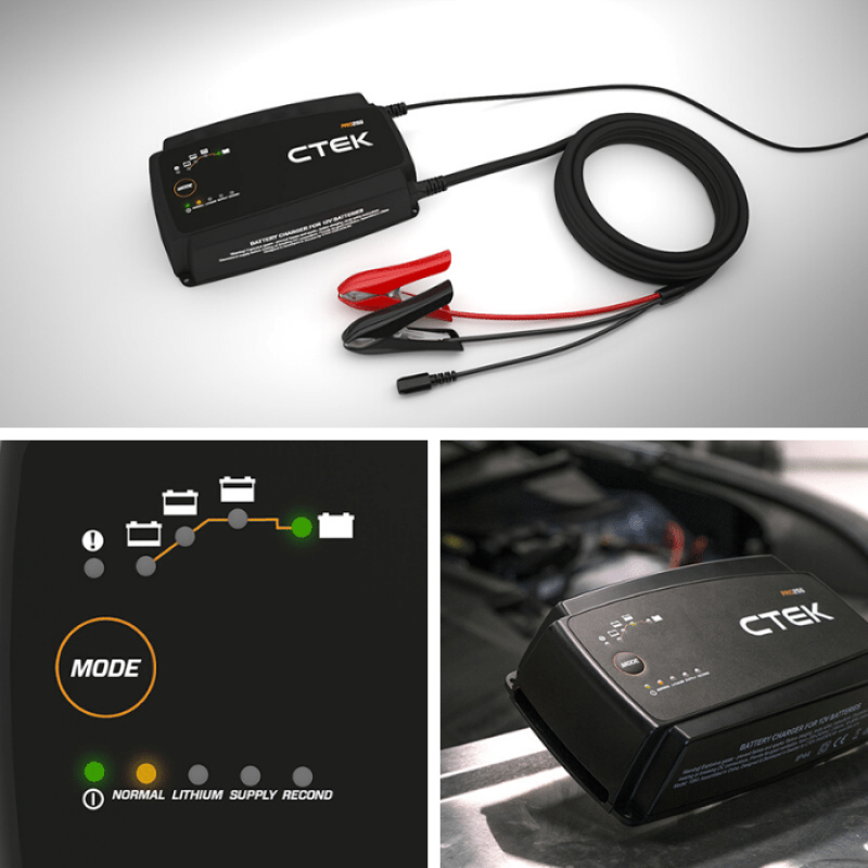 CTEK PRO25S Battery Charger - 50-60 Hz - 12V CTEK PRO25S Battery Charger - 50-60 Hz - 12V