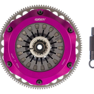 Exedy 1996-1996 Mitsubishi Lancer Evolution IV L4 Hyper Compe-R Twin Cerametallic Clutch Rigid Disc