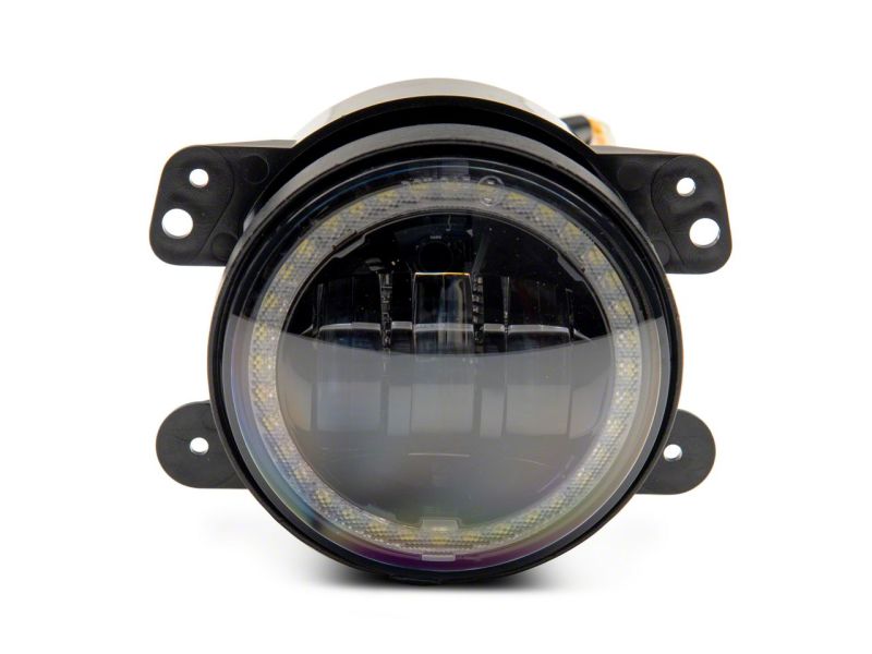 Raxiom 07-18 Jeep Wrangler JK Axial Series 4-In LED Devil Eyes Fog Lights w/ Halo Raxiom 07-18 Jeep Wrangler JK Axial Series 4-In LED Devil Eyes Fog Lights w/ Halo