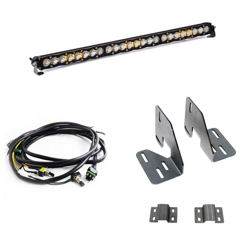 Baja Designs 18-19 GMC 2500/3500 HD S8 30in Light Bar Kit Baja Designs 18-19 GMC 2500/3500 HD S8 30in Light Bar Kit