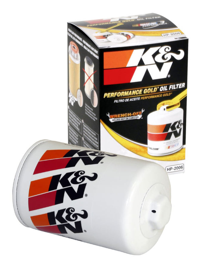 K&N Universal Performance Gold Oil Filter K&N Universal Performance Gold Oil Filter