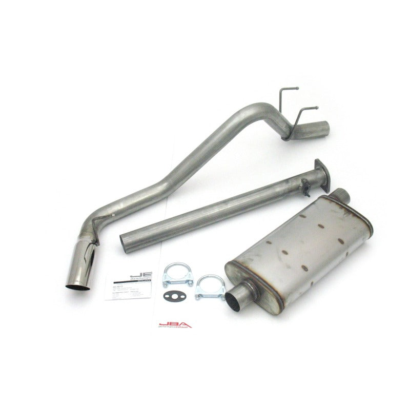 JBA 00-04 Toyota Tacoma (Xtra Cab) 3.4L 409SS Pass Side Single Exit Cat-Back Exhaust JBA 00-04 Toyota Tacoma (Xtra Cab) 3.4L 409SS Pass Side Single Exit Cat-Back Exhaust